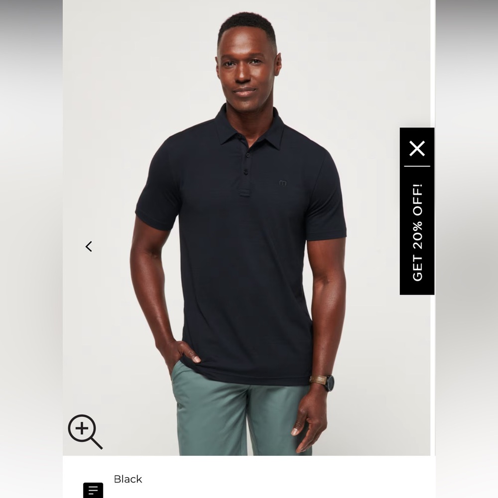 Travis Mathew NWT The Heater Polo Sz Small